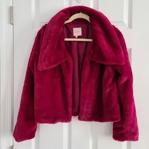 Candie's Faux Fur Jacket
